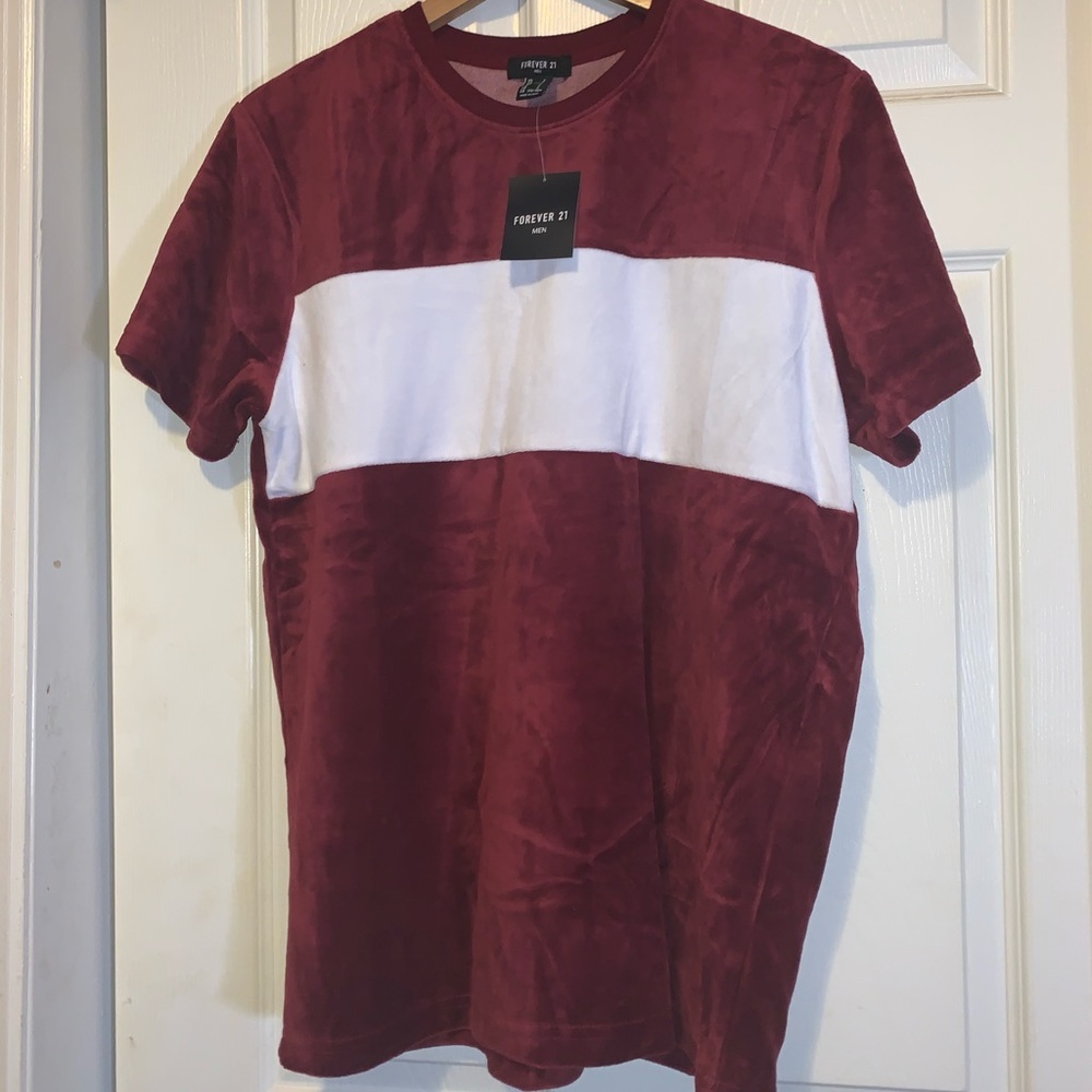 Men’s Velor Color block T-shirt